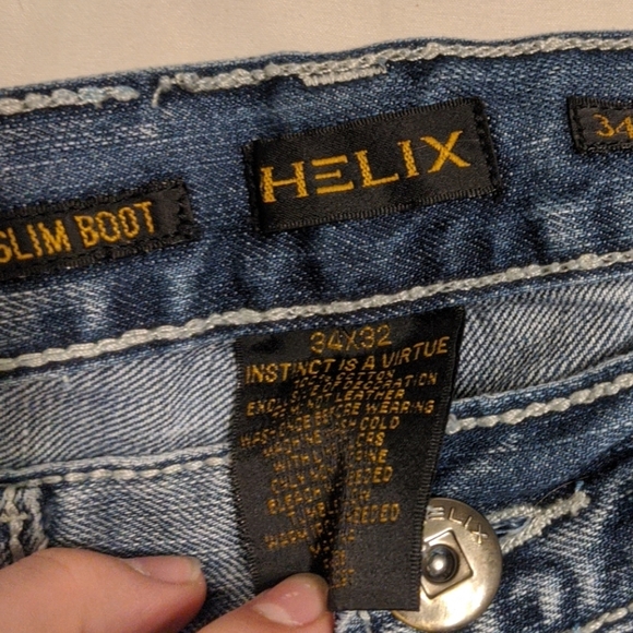 34x32 Helix Jeans - Picture 2 of 2